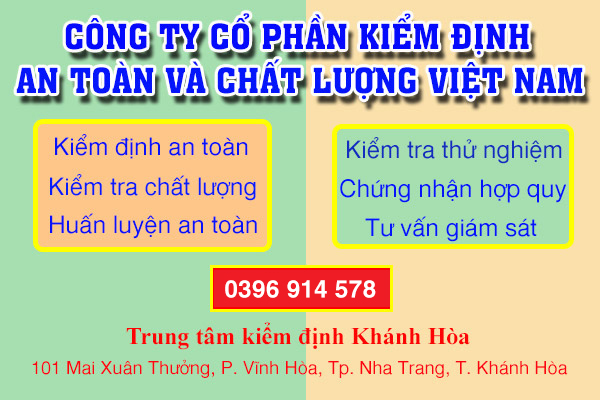 TRUNG TÂM KIỂM ĐỊNH KHÁNH HÒA